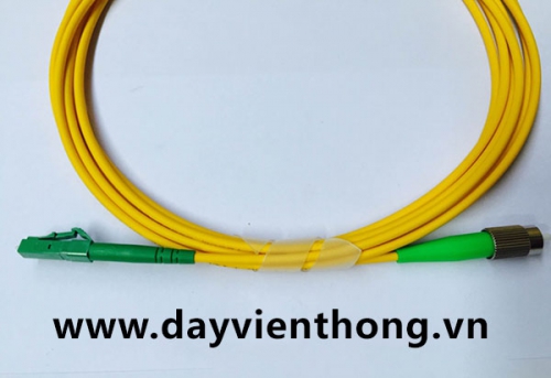 Dây nhảy quang LC/APC-FC/APC, 3.0mm, singlemode