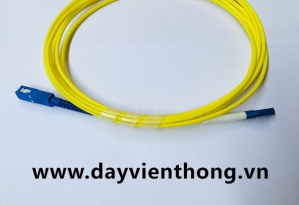 Dây nhảy quang SC/UPC-LC/UPC, 3.0mm, singlemode