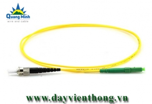 Dây nhảy quang LC/APC to ST/UPC Singlemode 9/125 Simplex