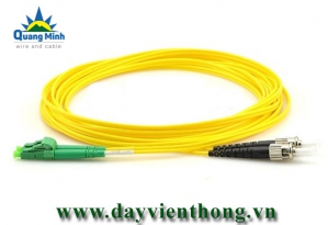 Dây nhảy quang LC/APC to ST/UPC Singlemode 9/125 Duplex (Sợi đôi)