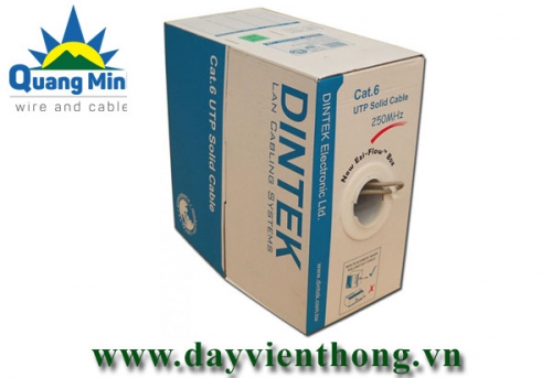 Cáp Mạng Dintek CAT.6 UTP (1101-04004)