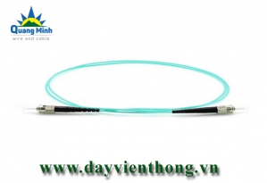 Dây nhảy quang ST-ST Simplex 10G OM3 50/125 Multimode Fiber Patch Cable