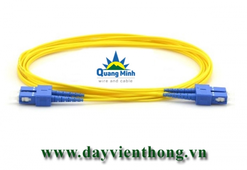 Dây nhảy quang Singlemode, Duplex, SC/UPC-SC/UPC (Giá sỉ)