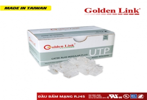 Đầu Bấm Mạng Golden Link PLATINUM UTP CAT5E