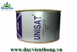 Dây Cáp Đồng Trục RG6 Unisat 2 Lớp Chống Nhiễu