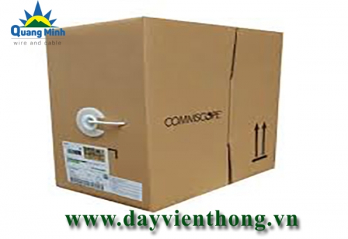 Dây cáp mạng UTP Cat5e commscope mã hàng  6-219590-2