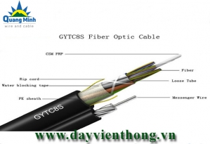 Cáp quang treo 48 sợi GYTC8S-MM-48A1a