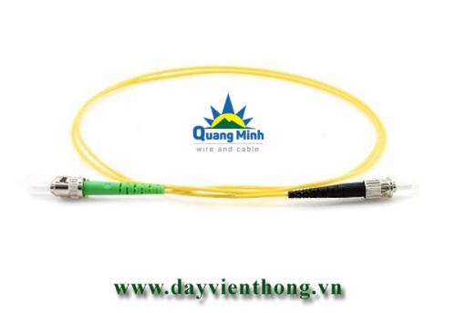 Dây nhảy quang ST/UPC to ST/APC Singlemode 9/125 Simplex