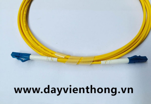 Dây nhảy quang LC/UPC-LC/UPC, 3.0mm, singlemode