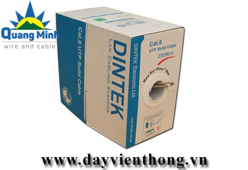 Cáp Mạng Dintek CAT.6A UTP (1101-06001)